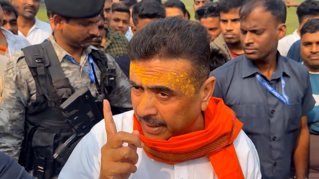 Suvendu Adhikari wants to defeat Mamata in Nandigram by 20000 votes 2026 Suvendu Adhikari wants to defeat Mamata in Nandigram by 20000 votes 2026