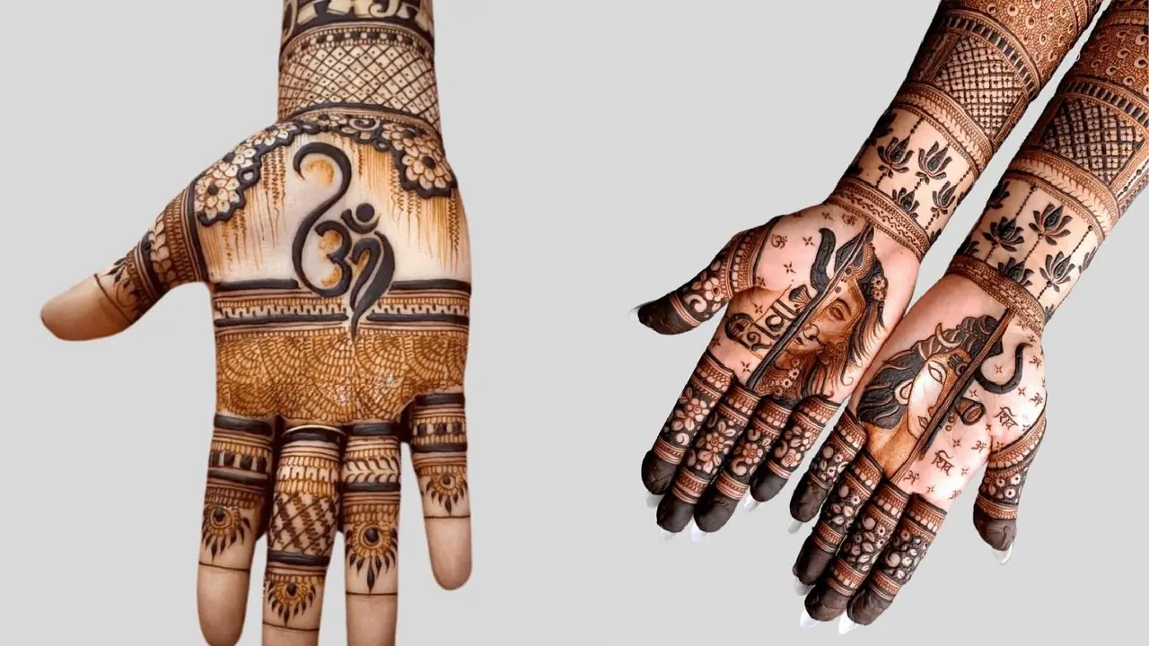 shivratri mehandi design shivratri mehandi design