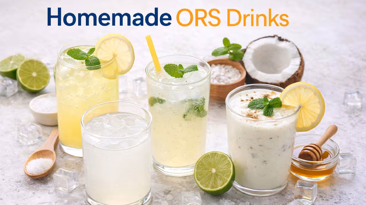 ORS Drinks at Home ORS Drinks at Home