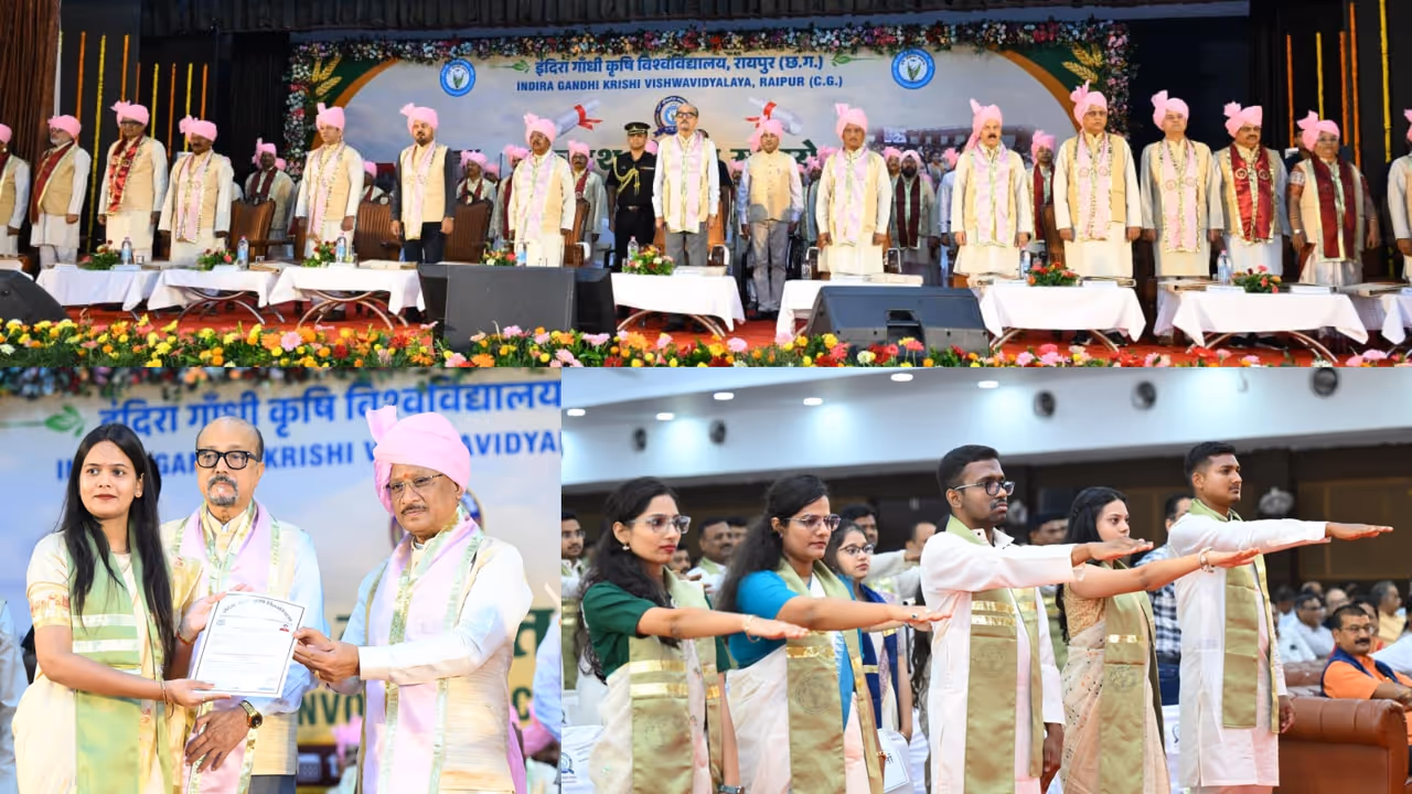 Indira Gandhi Krishi Vishwavidyalaya Raipur Convocation 2026 Indira Gandhi Krishi Vishwavidyalaya Raipur Convocation 2026