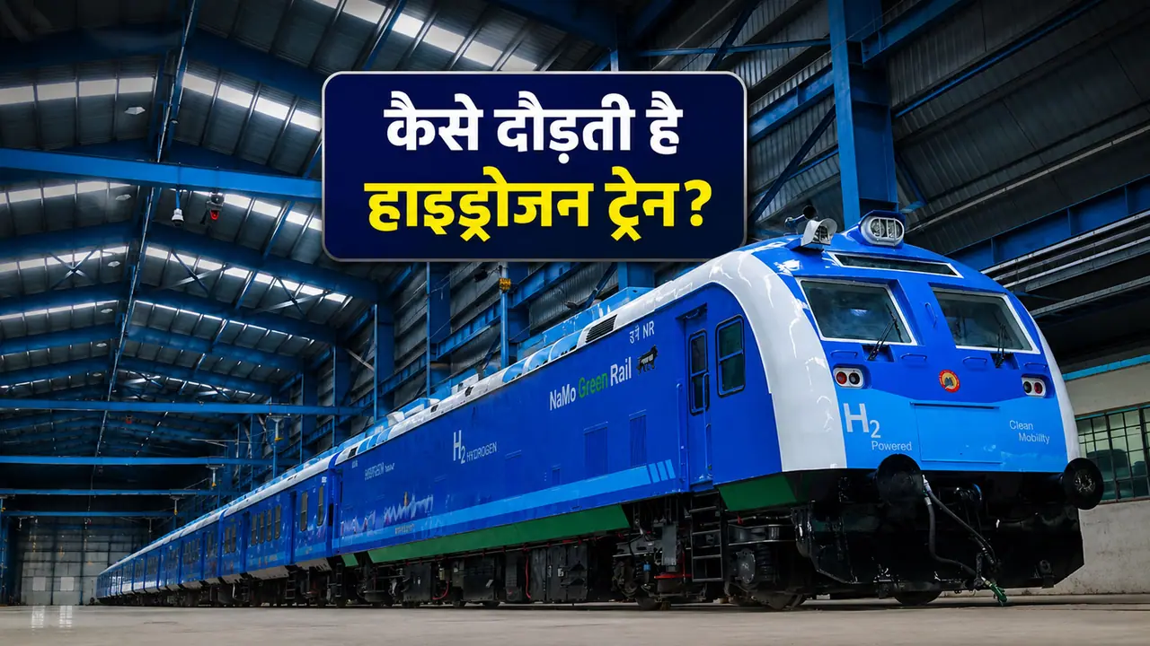 Hydrogen Train in India Hydrogen Train in India