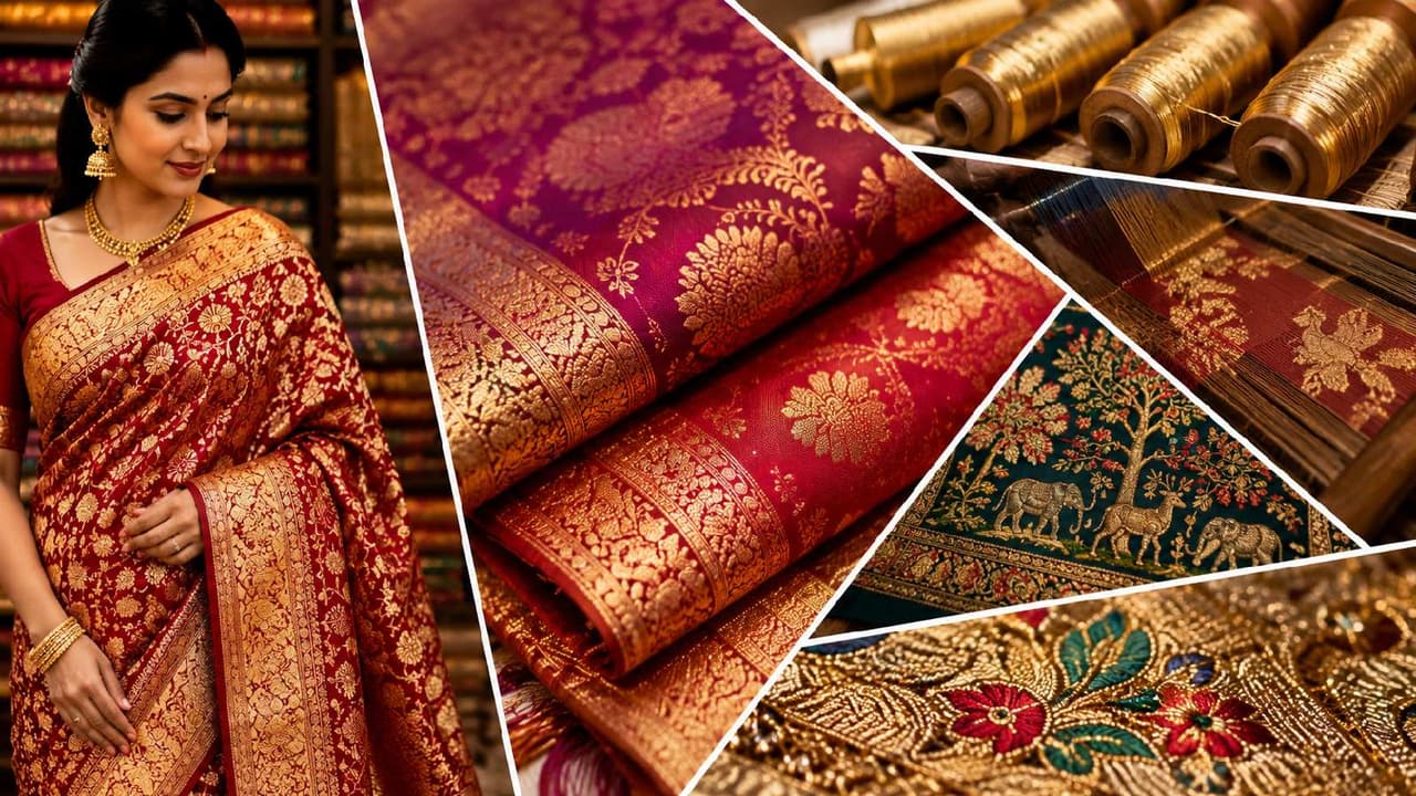 Banarasi Saree Buying Guide Banarasi Saree Buying Guide