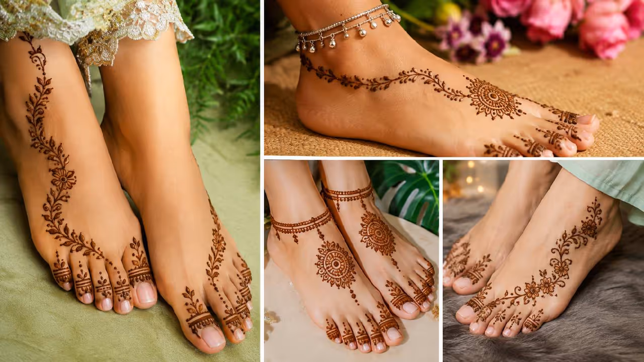 simple foot mehndi designs simple foot mehndi designs