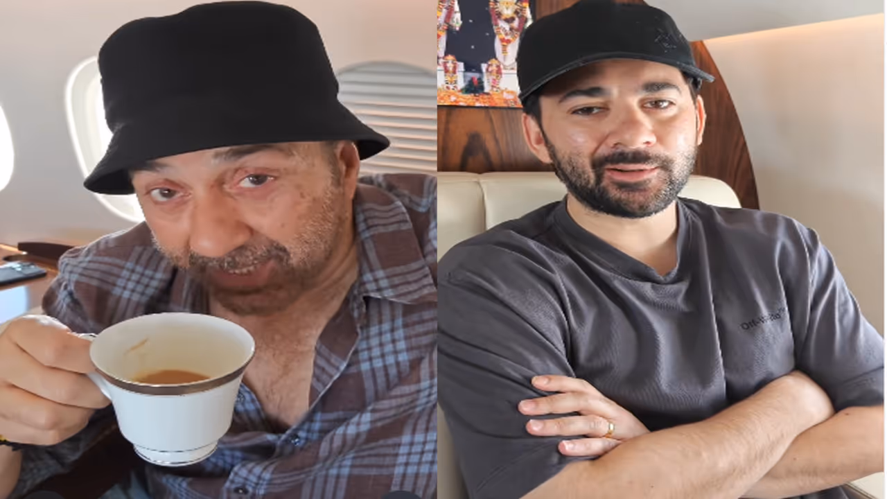 Sunny Deol Karan Deol Sunny Deol Karan Deol