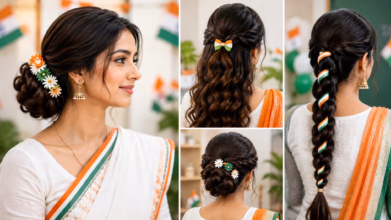 Independence Day hairstyle Independence Day hairstyle