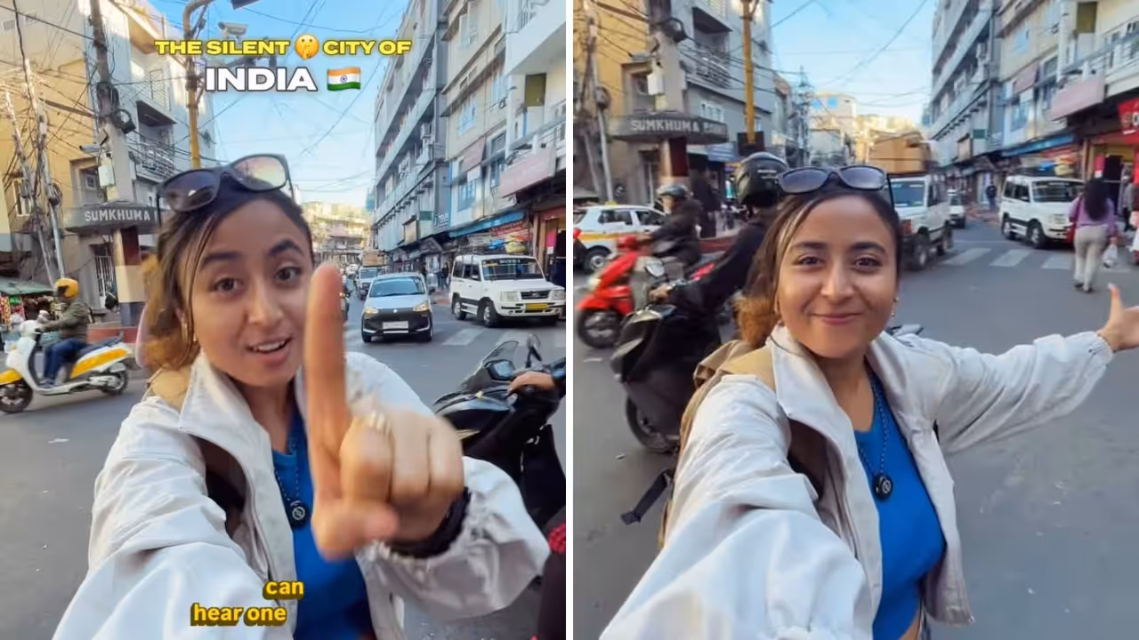 This Indian City Has Busy Roads But Almost No Honking, Leaving Travel Vlogger Completely Stunned This Indian City Has Busy Roads But Almost No Honking, Leaving Travel Vlogger Completely Stunned