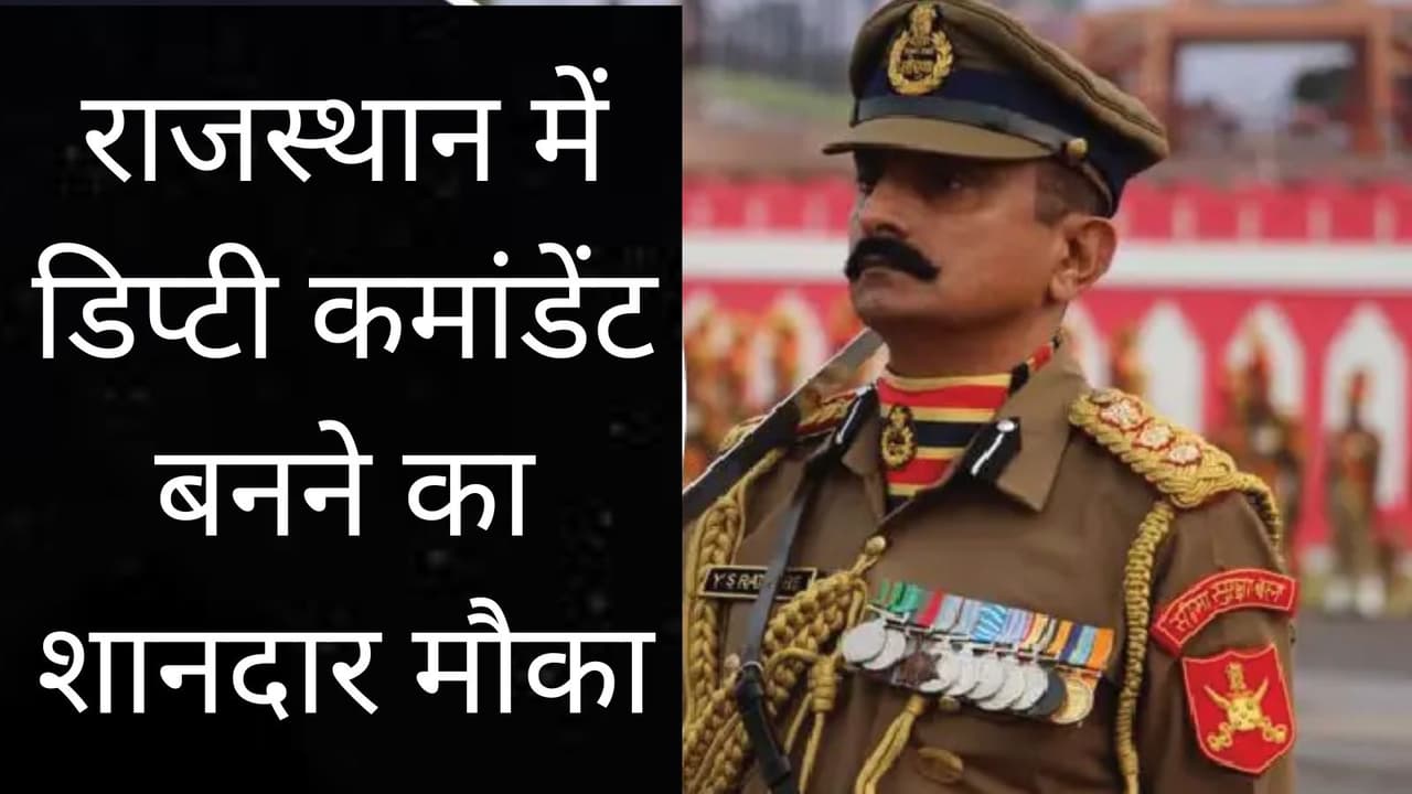 RPSC Deputy Commandant Vacancy 2025 RPSC Deputy Commandant Vacancy 2025