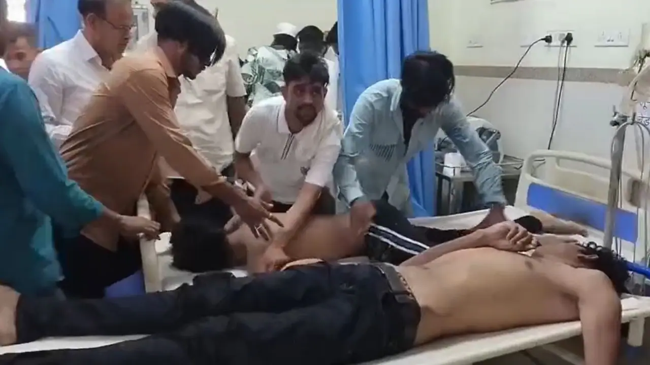 major accident in banas river major accident in banas river