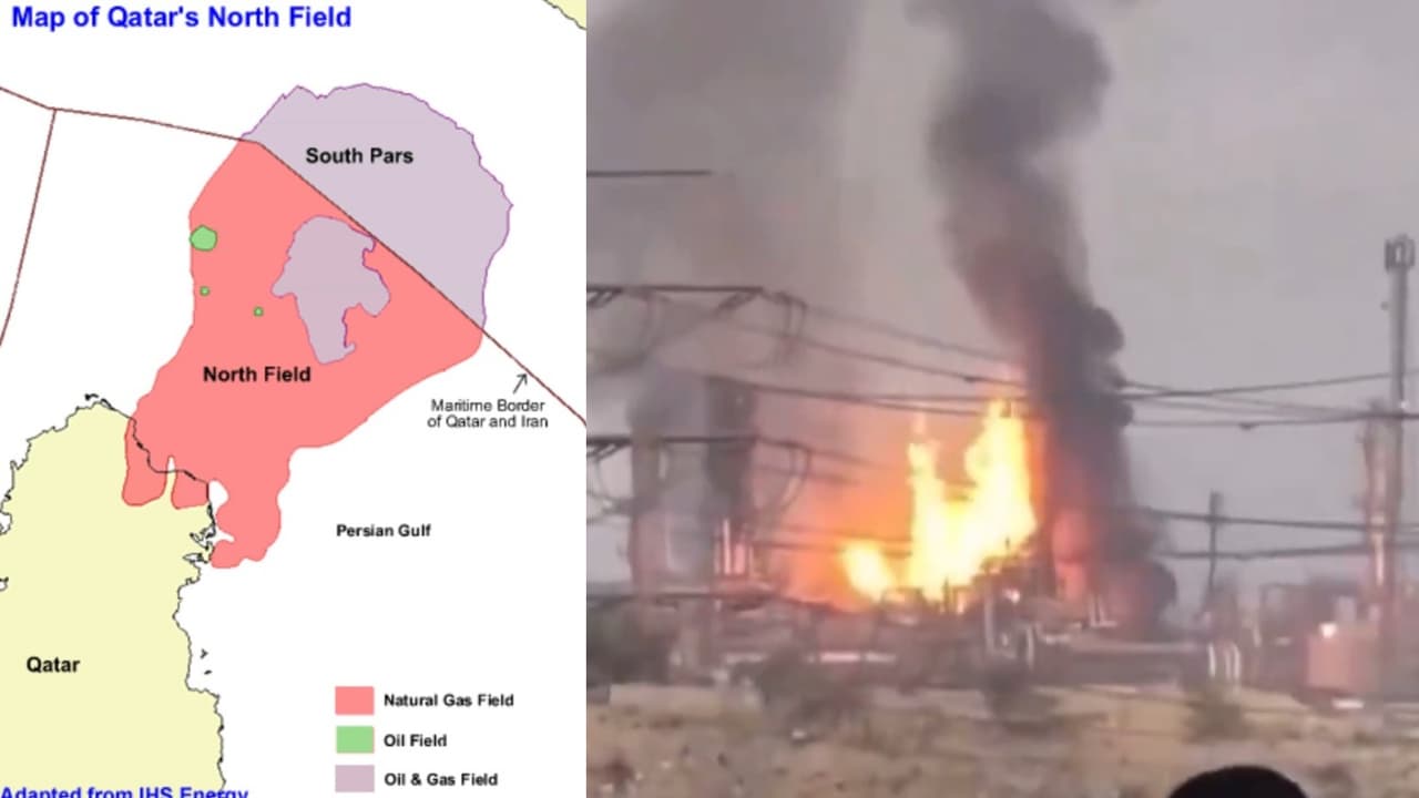 South Pars Fire South Pars Fire