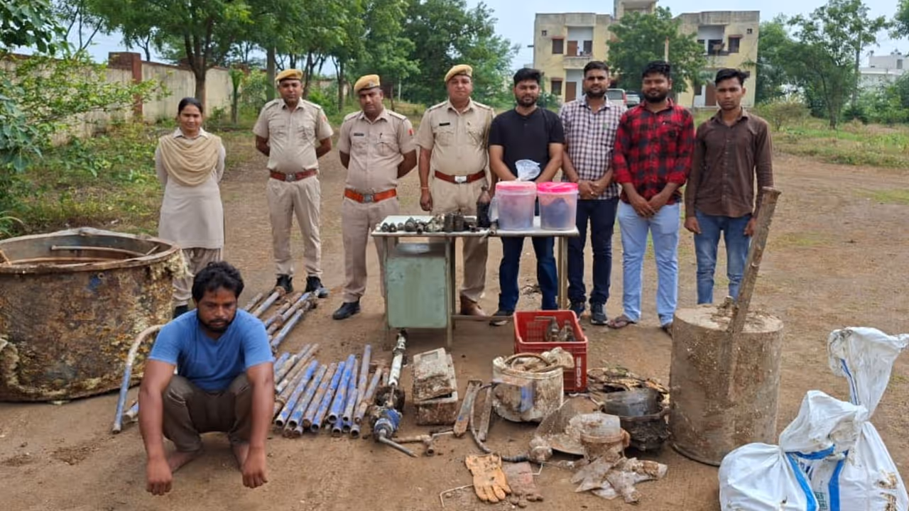 drug factory raid narcotics network 2025