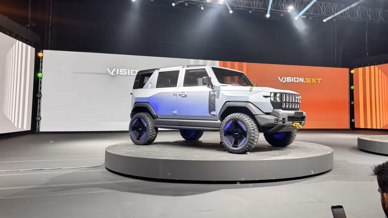 Mahindra Vision T concept unveiled Mahindra Vision T concept unveiled