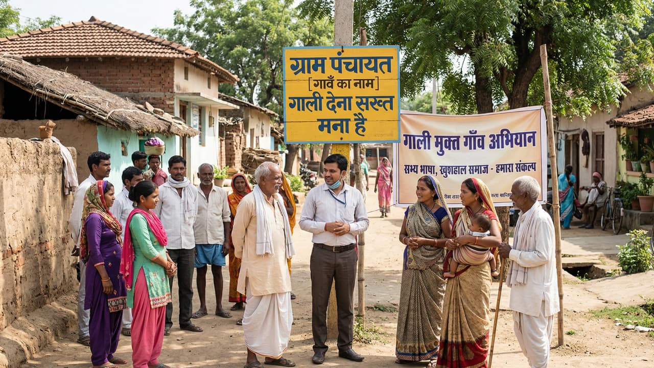 abuse free village india borsar burhanpur madhya pradesh gaali mukt gaon rule abuse free village india borsar burhanpur madhya pradesh gaali mukt gaon rule