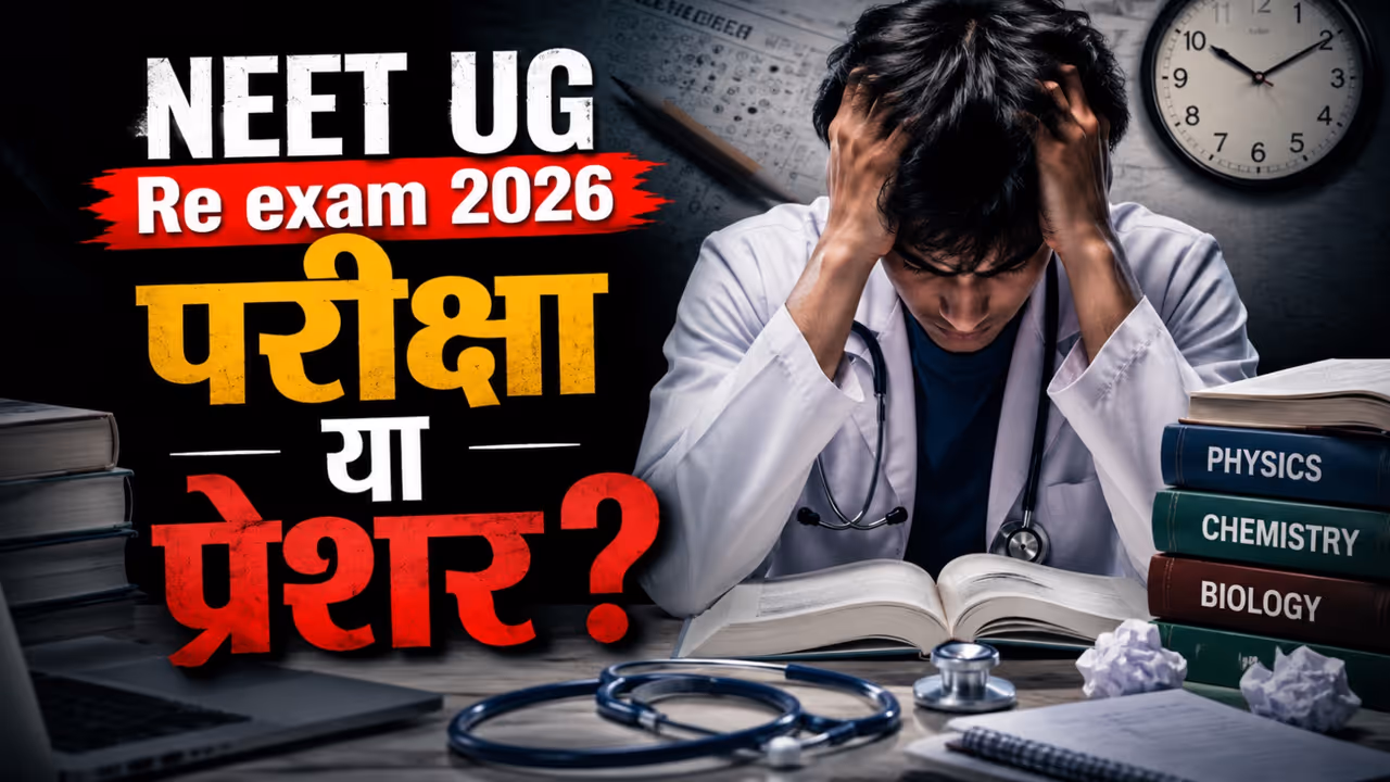 NEET UG Re exam 2026 Stress NEET UG Re exam 2026 Stress