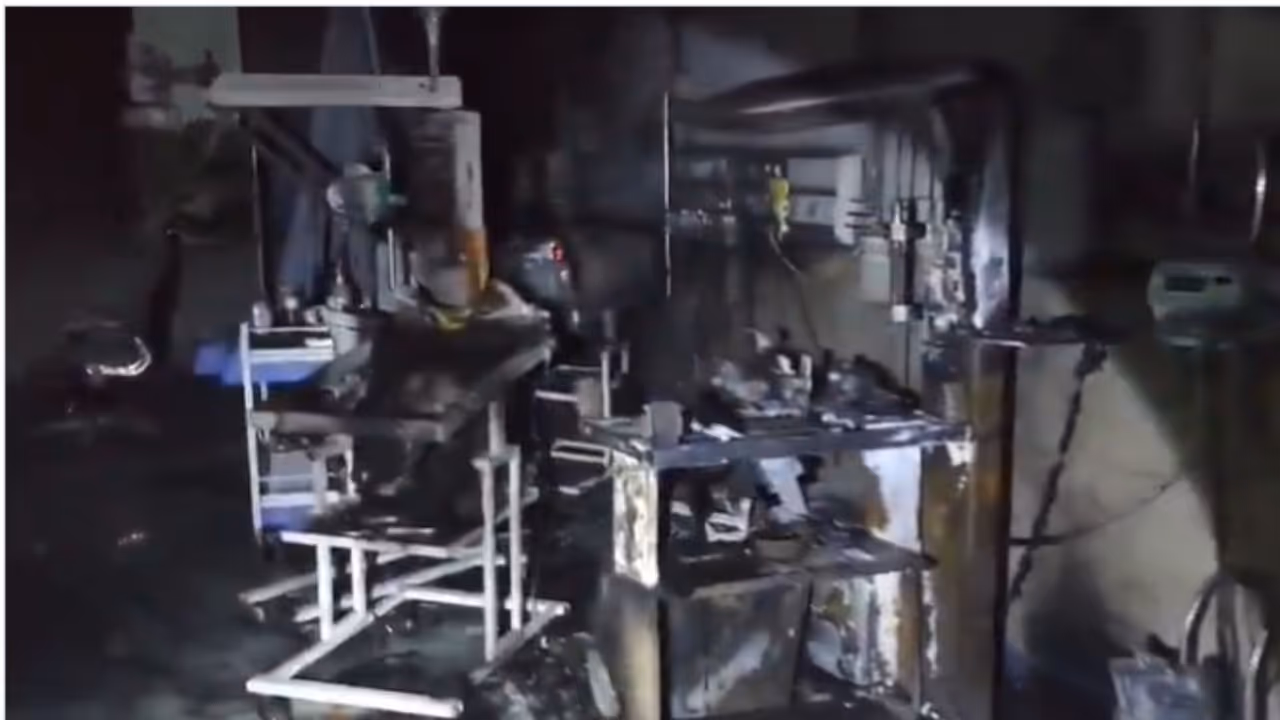 Amravati Hospital Fire Amravati Hospital Fire