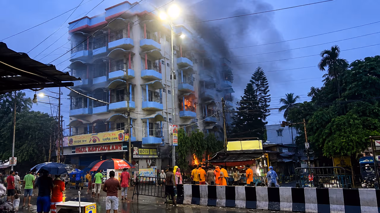Tarapith Hotel Fire Tarapith Hotel Fire