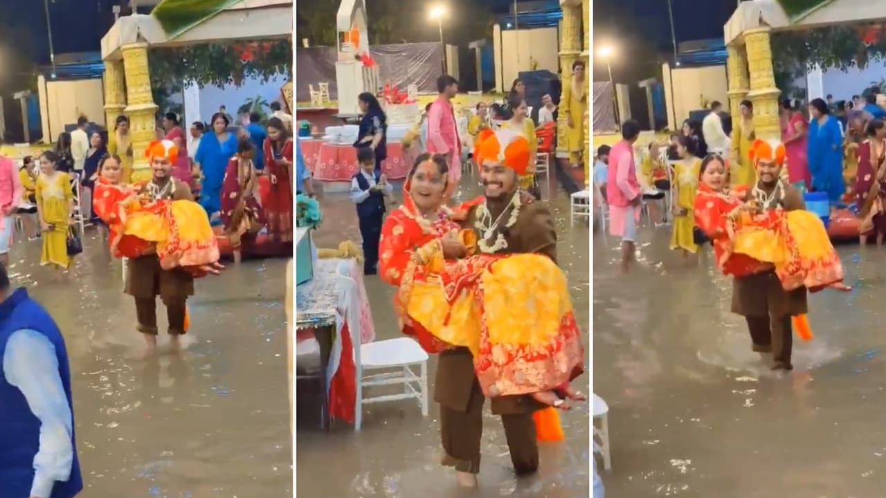 Indore Wedding Venue flooded Indore Wedding Venue flooded