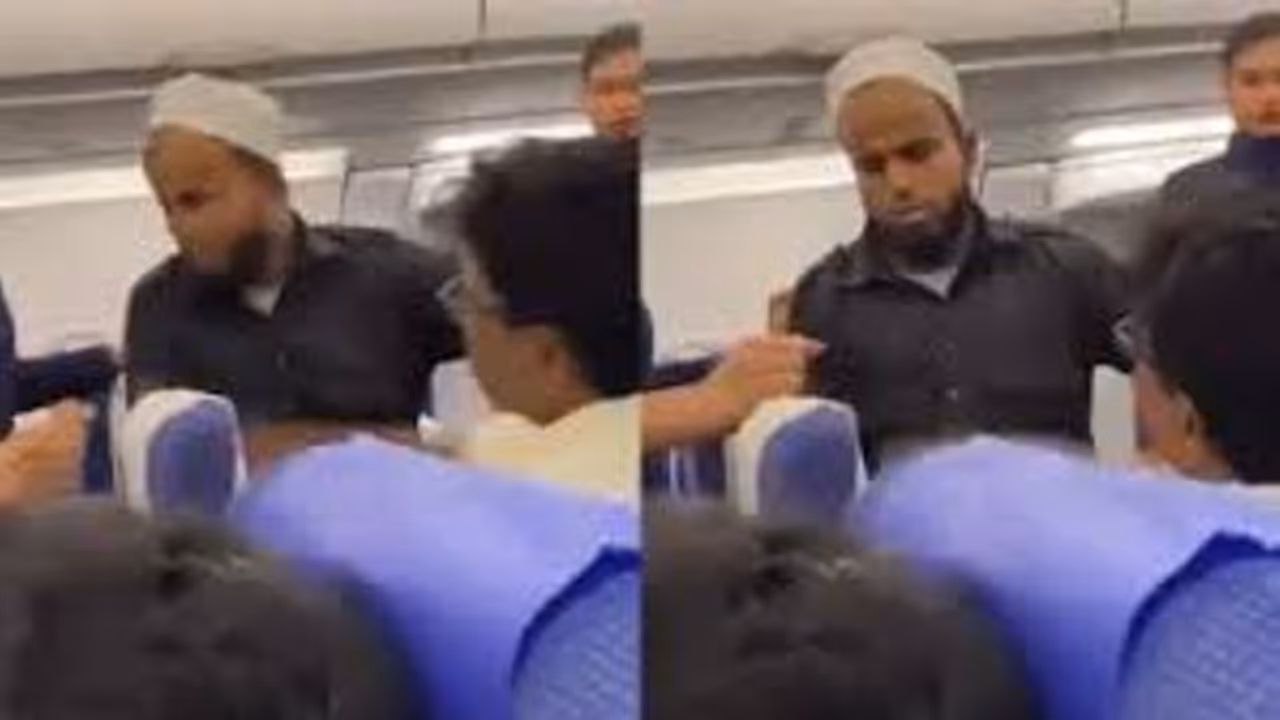 Man gets panic attack, slapped by fellow passenger Man gets panic attack, slapped by fellow passenger
