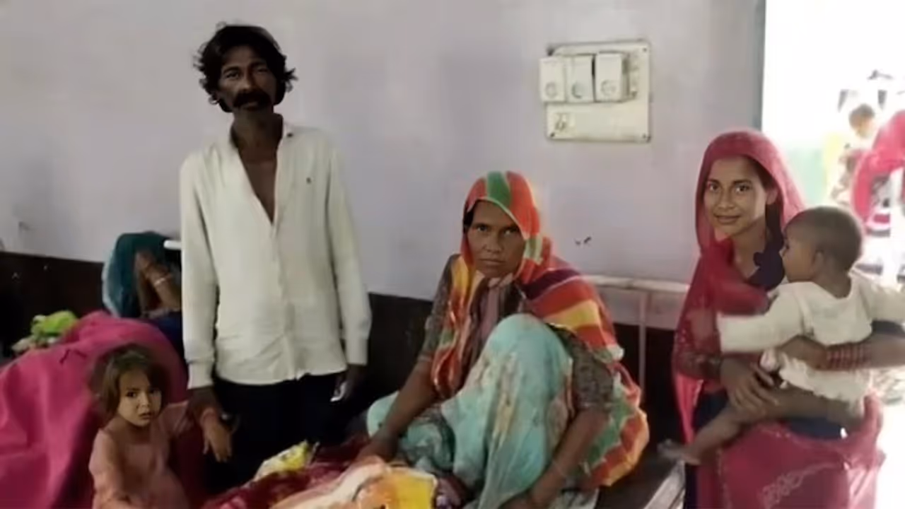 55 year old woman gives birth to 17th child rajasthan san