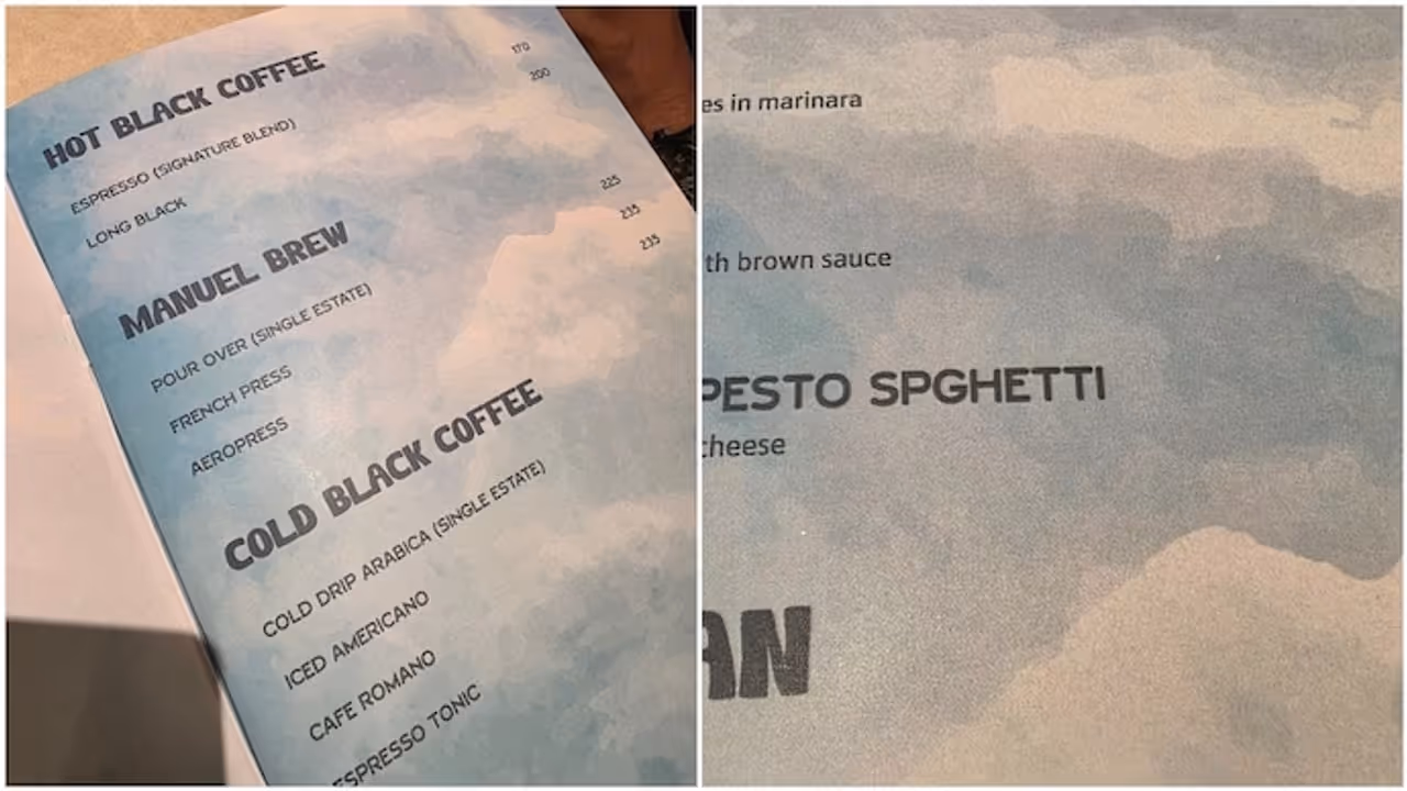 Chennai Woman Walks Out Of Cafe Over Menu Typos, Says ₹225 Coffee Should At Least Be Spelt Right Chennai Woman Walks Out Of Cafe Over Menu Typos, Says ₹225 Coffee Should At Least Be Spelt Right