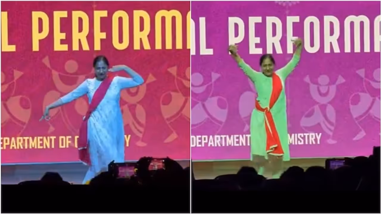 IIT Bombay Chemistry Professor's Graceful Dance To Nainowale Ne Leaves Internet Impressed IIT Bombay Chemistry Professor's Graceful Dance To Nainowale Ne Leaves Internet Impressed