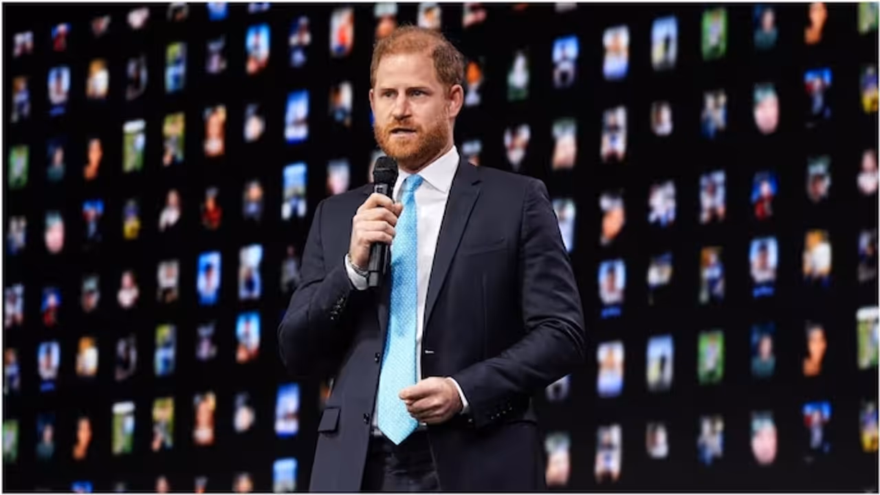 Prince Harry's AI Speech Interrupted By Teleprompter Glitch Leaving Him To Ask 'And That's It?' Prince Harry's AI Speech Interrupted By Teleprompter Glitch Leaving Him To Ask 'And That's It?'