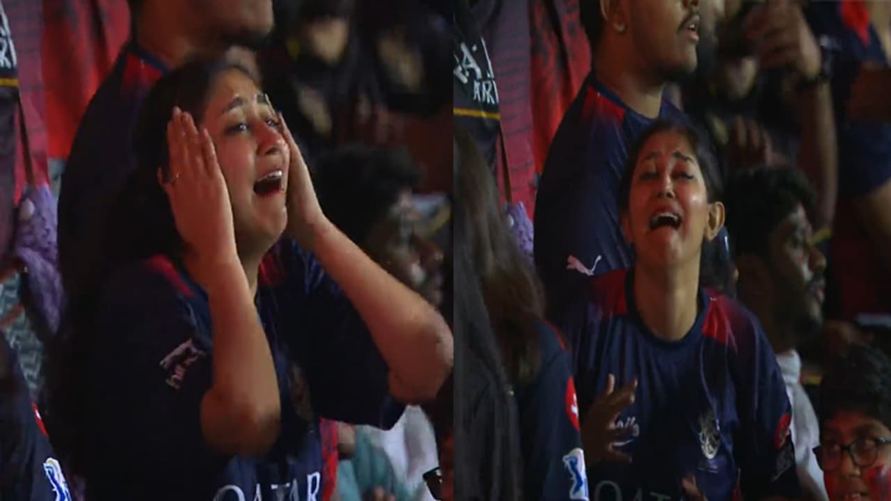RCB fan girl reaction goes viral