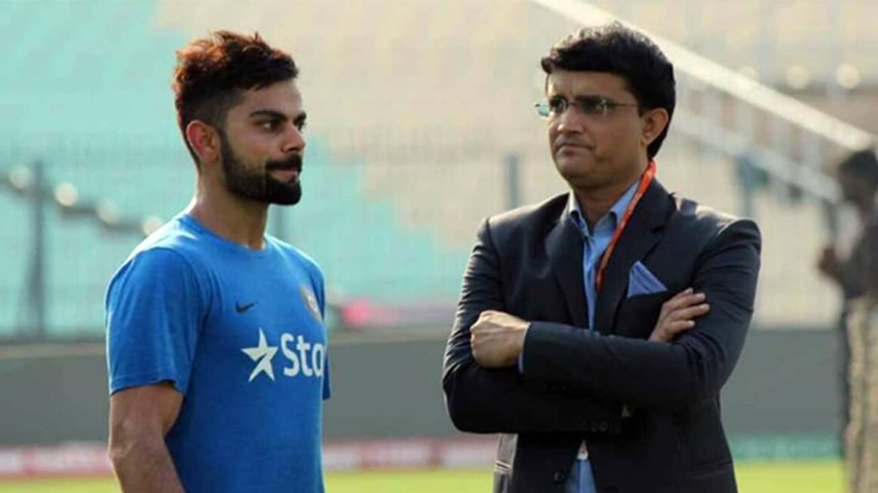 Virat Kohli and Sourav Ganguly handshake war