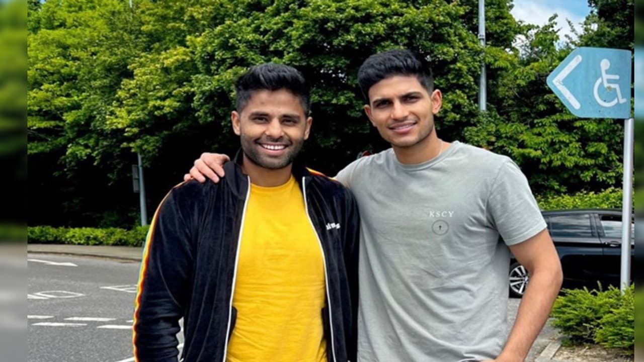 Shubhman gill and suryakumar Yadav TouchDown London ahead of WTC Shubhman gill and suryakumar Yadav TouchDown London ahead of WTC