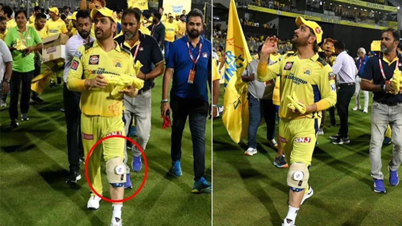 MS Dhoni undergoes knee surgery in Kokilaben hospital MS Dhoni undergoes knee surgery in Kokilaben hospital