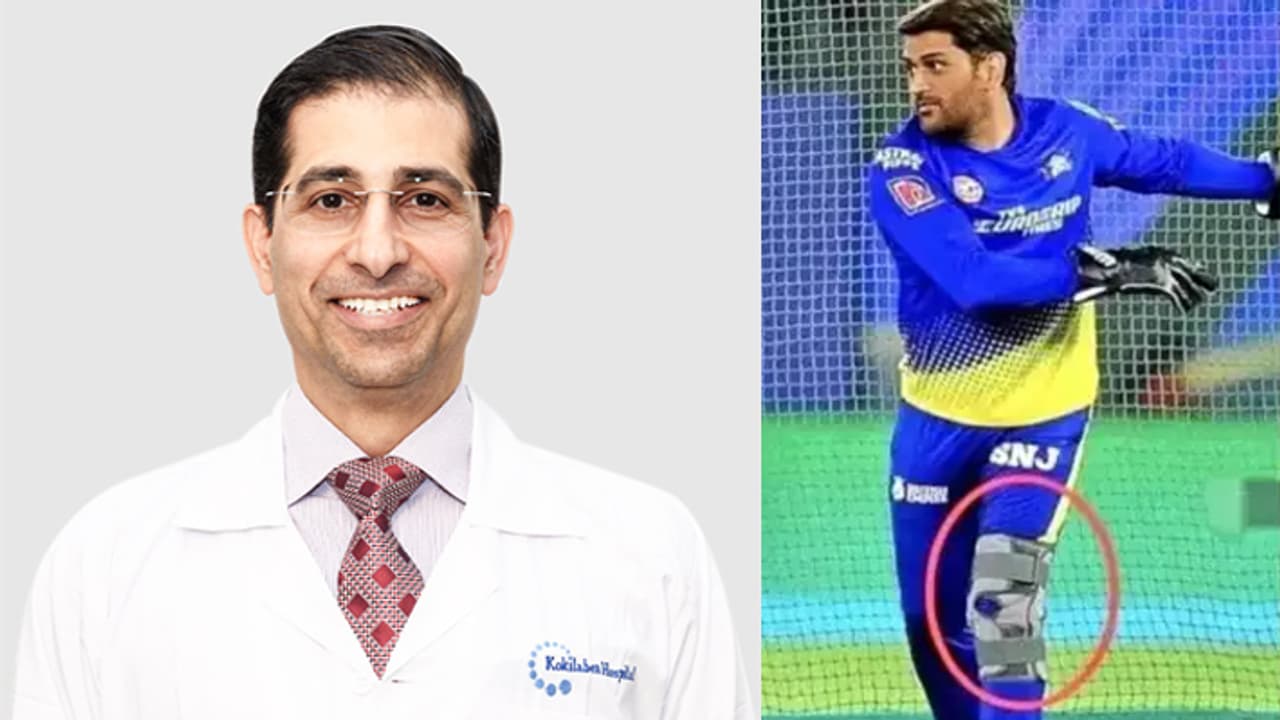 MS Dhoni knee surgery MS Dhoni knee surgery