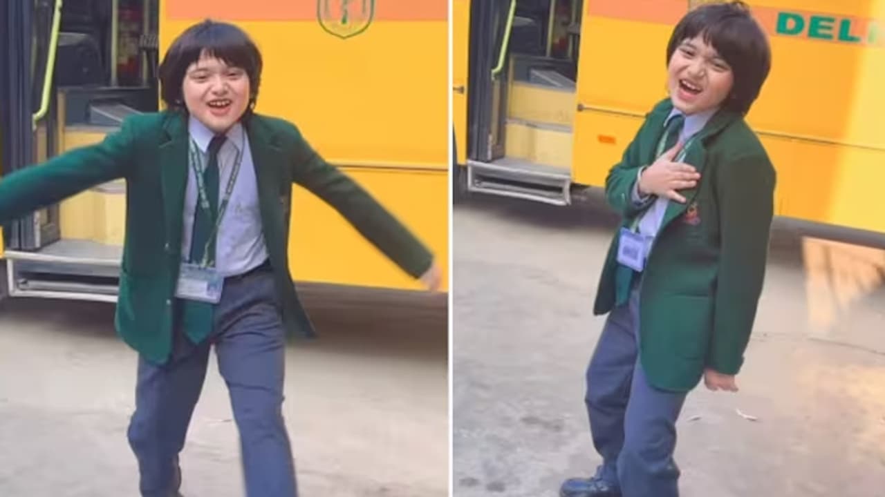 School boy dances on Pahari song Gulabi sharara School boy dances on Pahari song Gulabi sharara