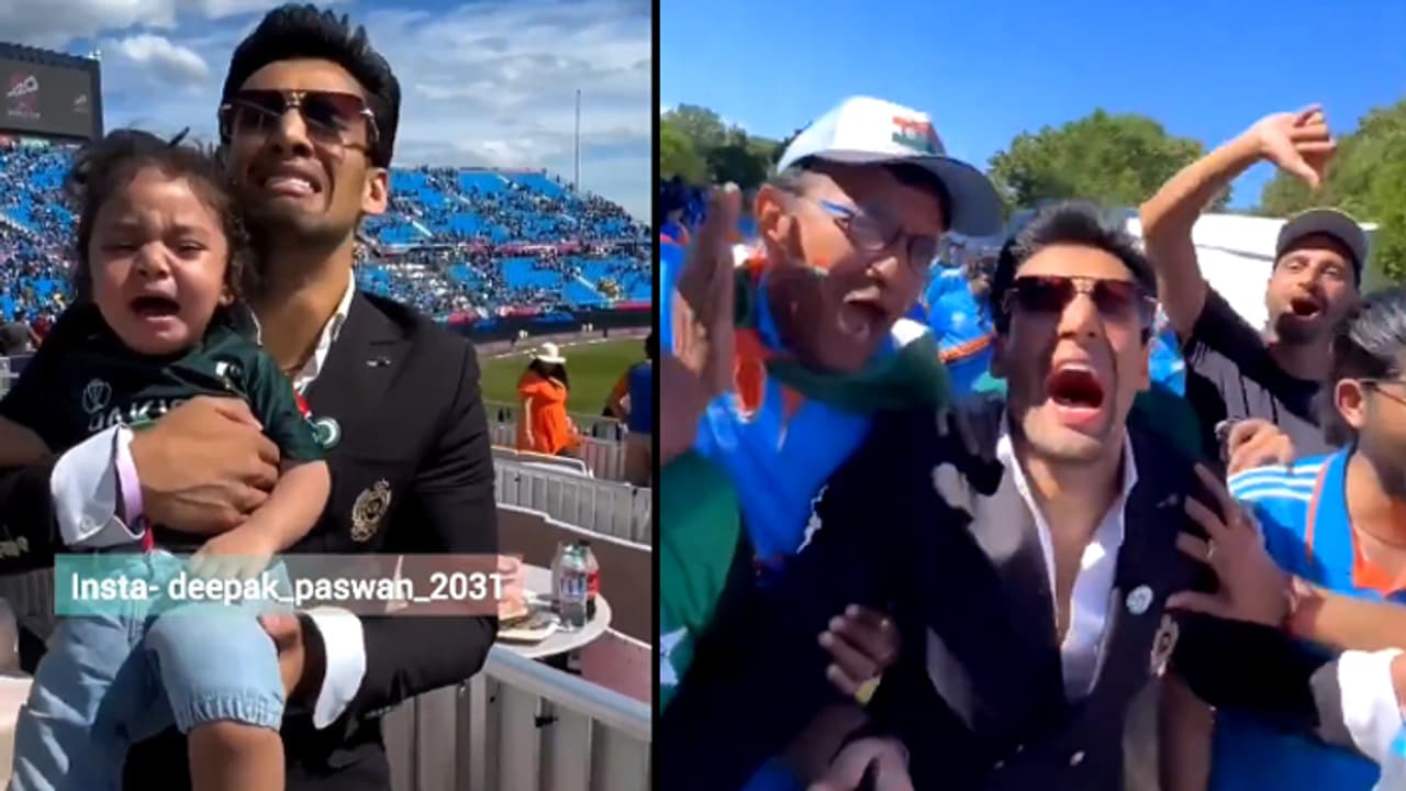 IND vs PAK Pakistani fans reaction