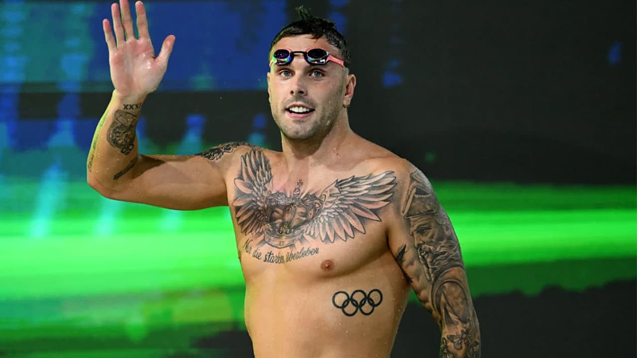 Kyle Chalmers Olympic 2024 world record