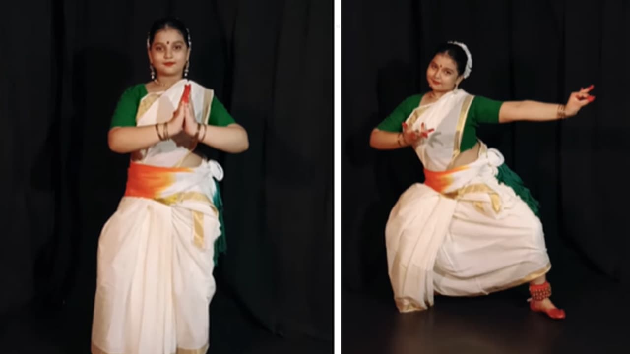 Mohammed Shami daughter aaira Jahan dances on vande Mataram Mohammed Shami daughter aaira Jahan dances on vande Mataram