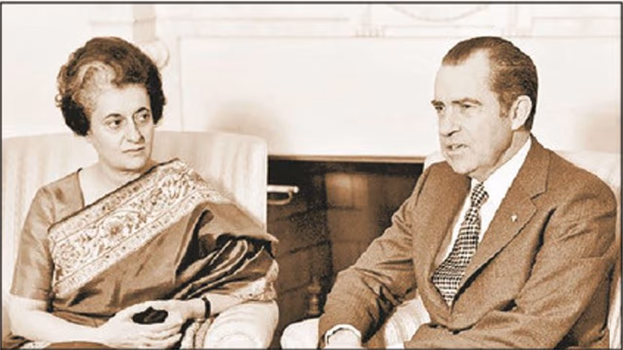 Indira Gandhi Richard Nixon Indira Gandhi Richard Nixon