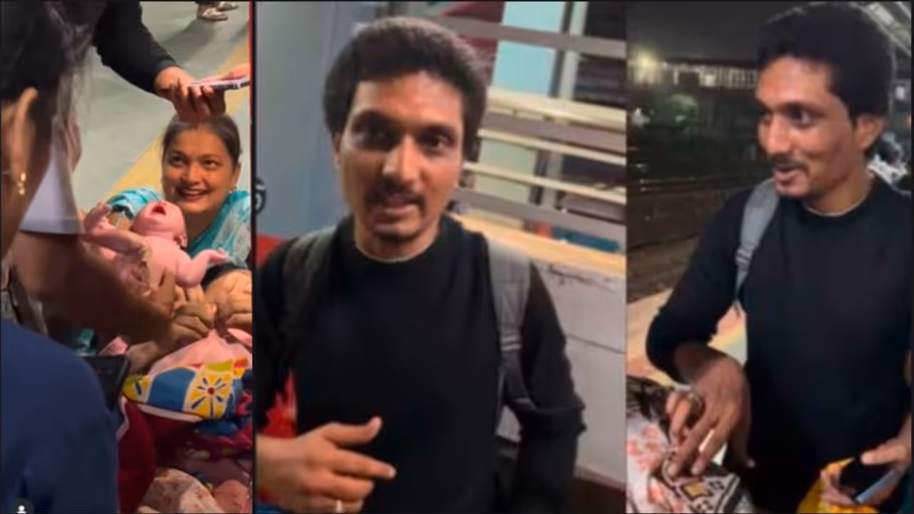 man helped woman to delivery baby