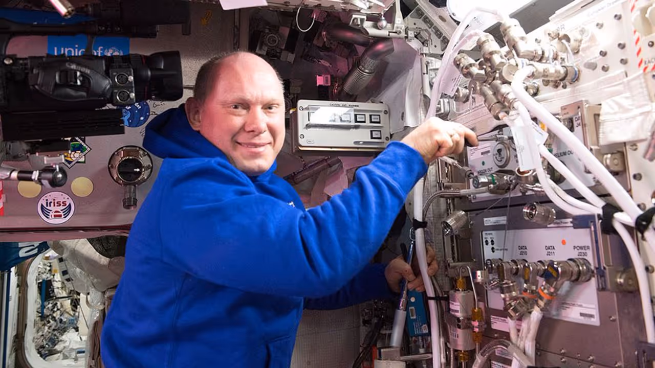 Cosmonaut Oleg Artemyev Cosmonaut Oleg Artemyev