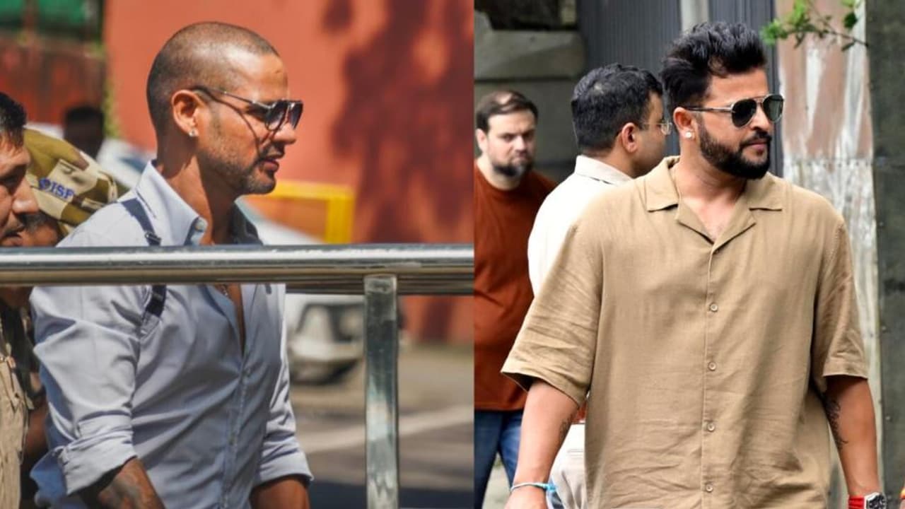 Suresh Raina and Sikhar Dhawan