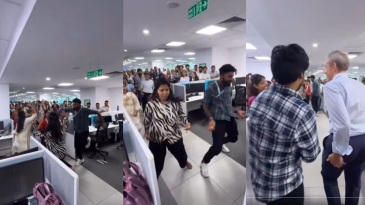 Indian office workers dance video sparks outrage