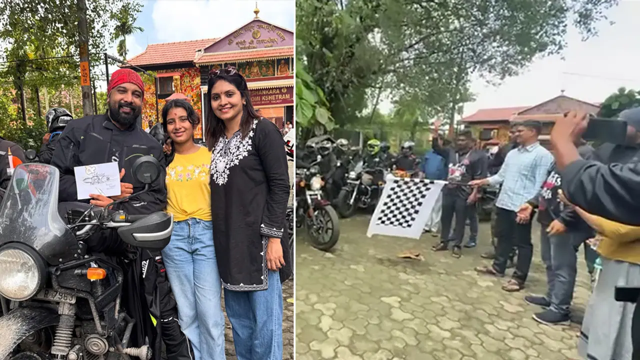 Bike Ride from Kalady to Kashmir Honoring Pahalgam Victims Bike Ride from Kalady to Kashmir Honoring Pahalgam Victims