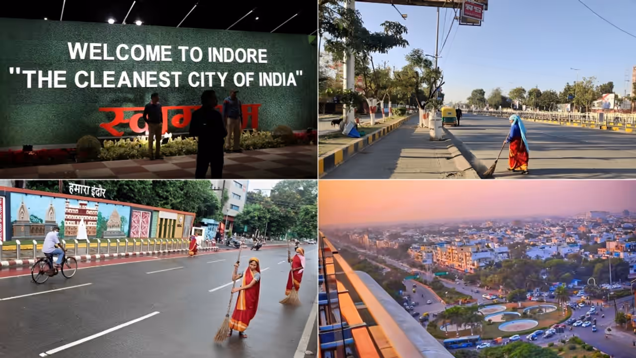 Indore named India's cleanest city for 8th time, wins top spot in new Super Swachh League category
