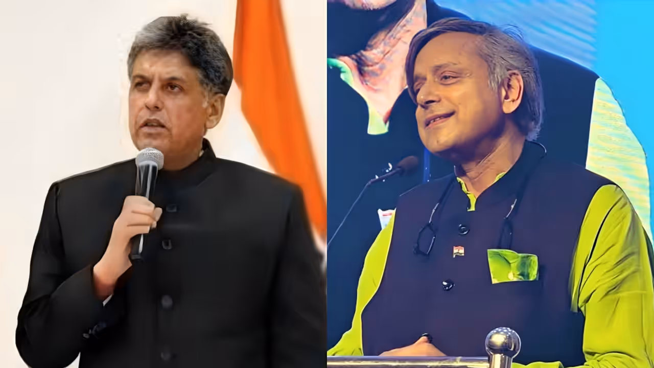 Manish Tewari and Shashi Tharoor
