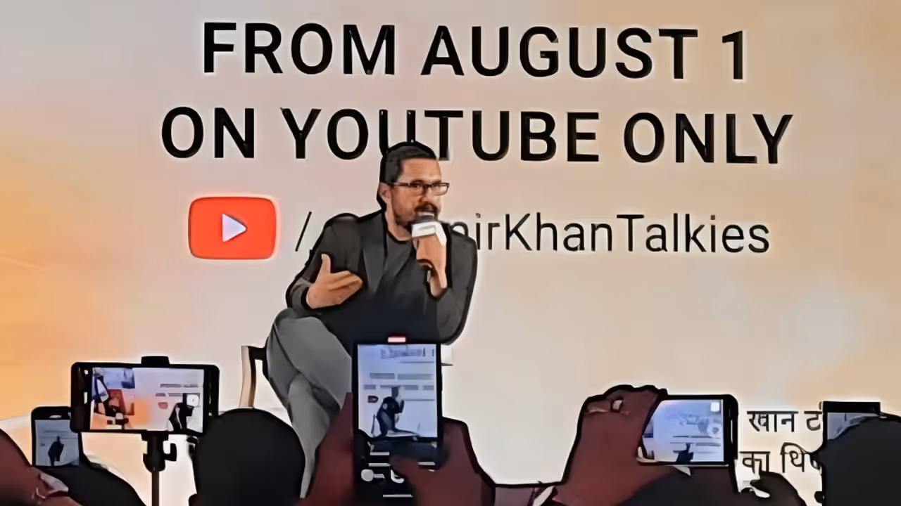 aamir khan talkies youtube channel launched Sitaare Zameen Par first release aamir khan talkies youtube channel launched Sitaare Zameen Par first release