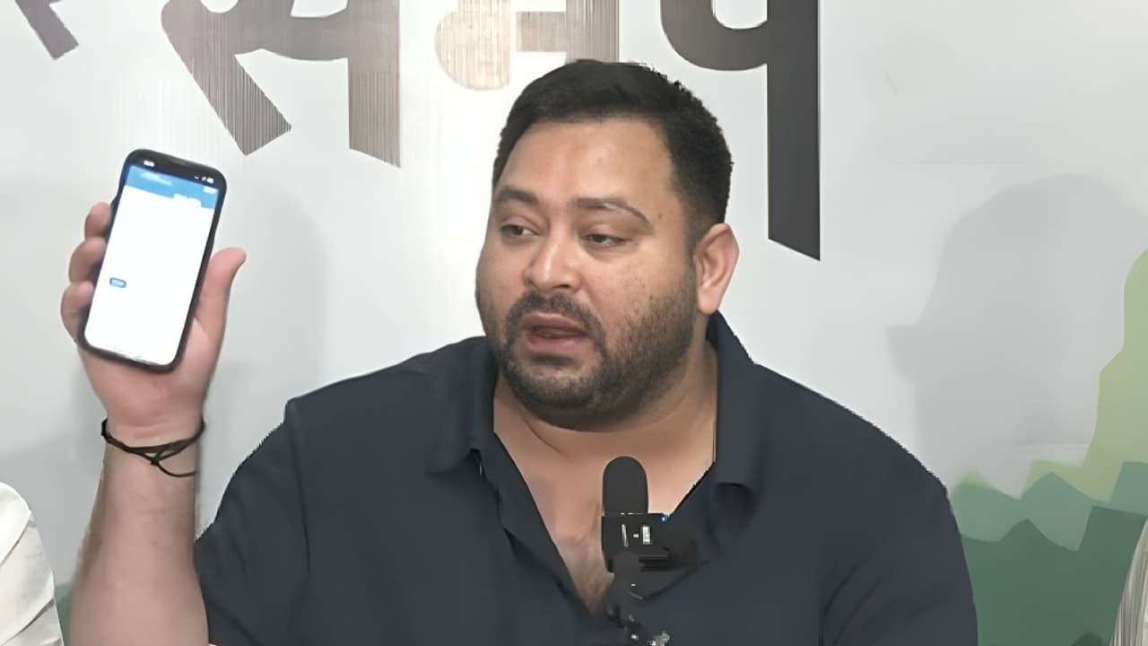 Tejashwi Yadav voter ID controversy Tejashwi Yadav voter ID controversy