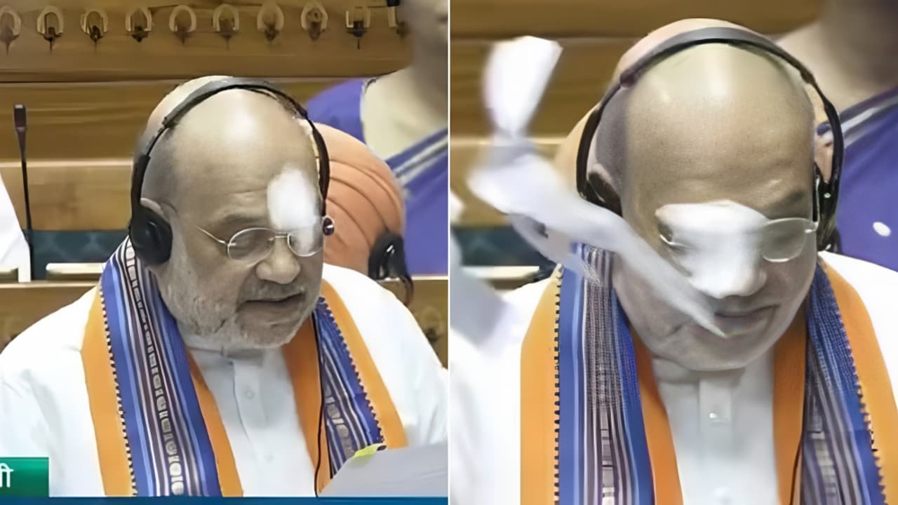 Amit Shah in Lok Sabha