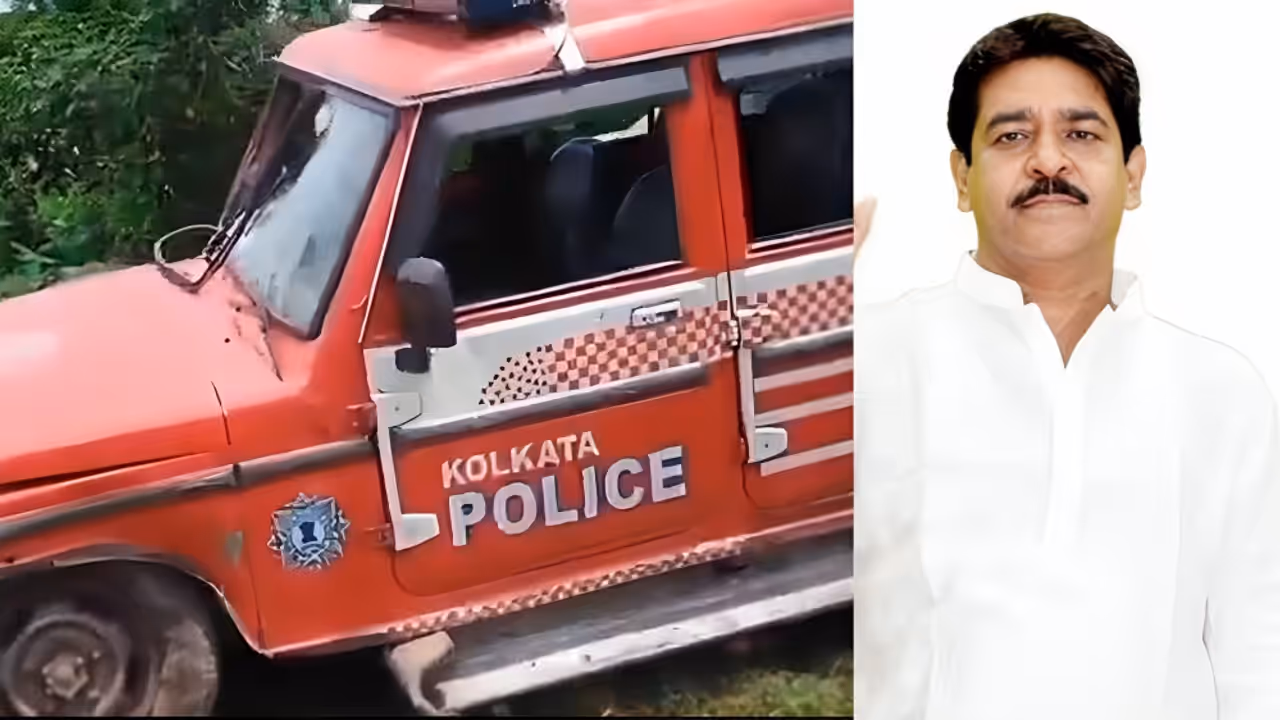 Kolkata Police Pilot Care and TMC MLA Saokat Molla