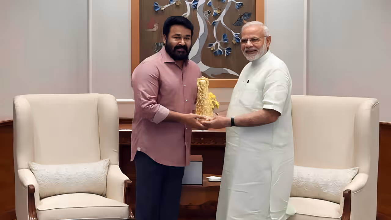 Mohanlal, PM Modi