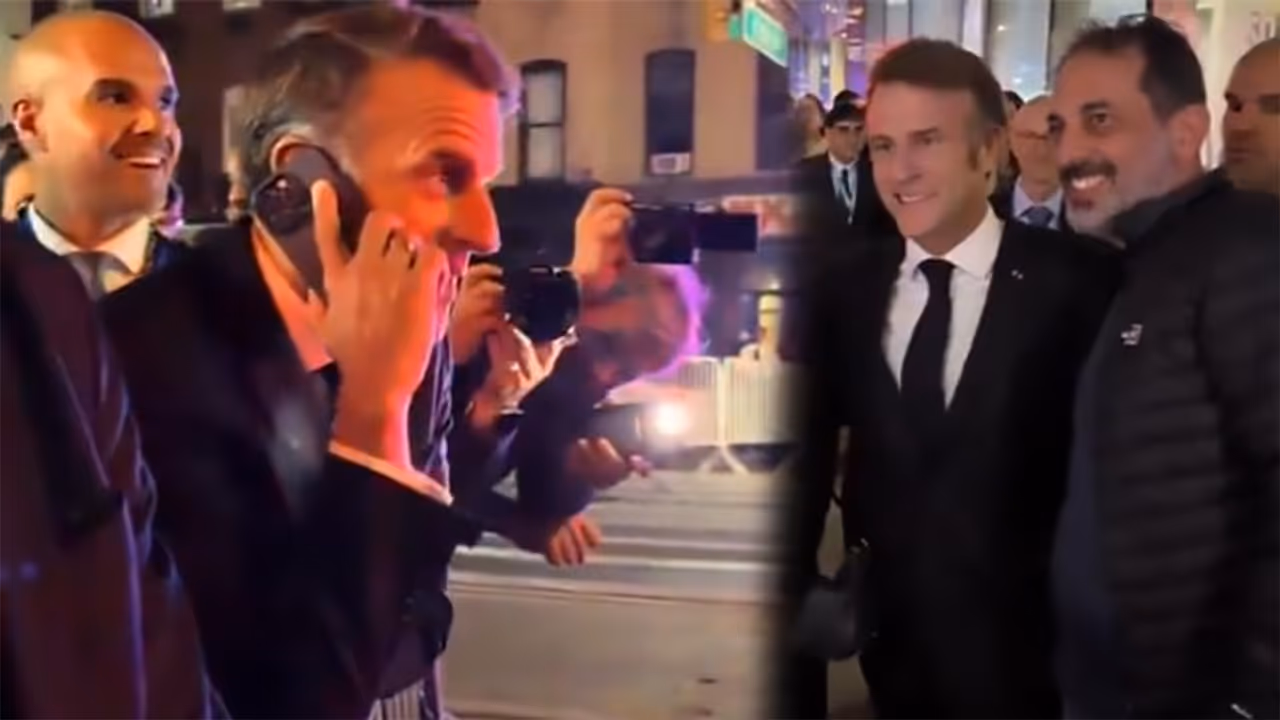 Macron waits for Trump