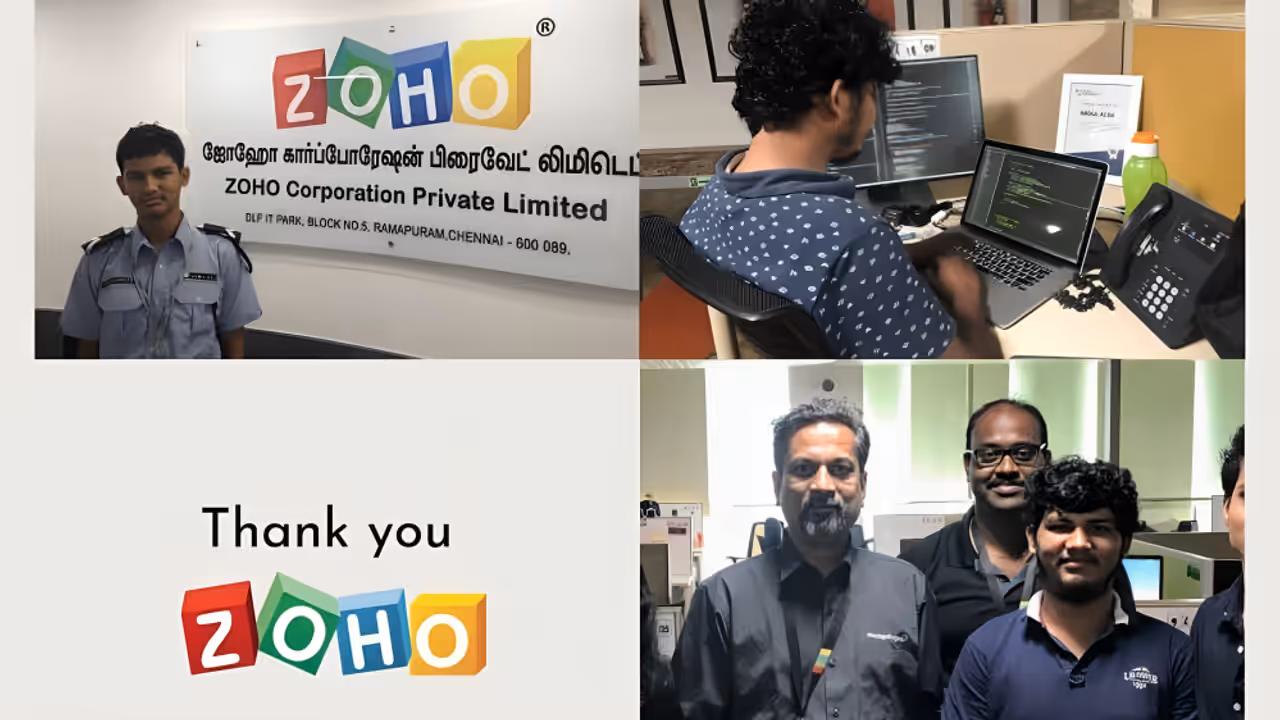 Bright Side Stories Tamil Nadu man speaks about his Zoho journey Bright Side Stories Tamil Nadu man speaks about his Zoho journey