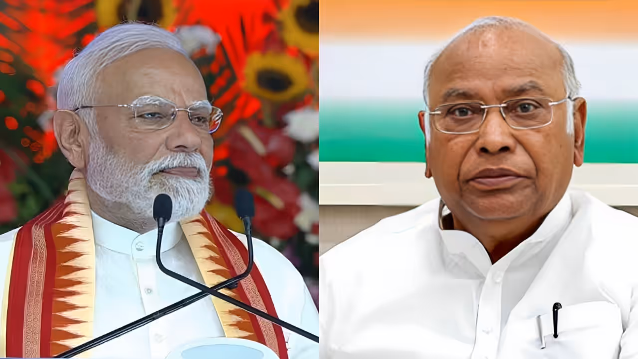 Mallikarjun Kharge vs Modi